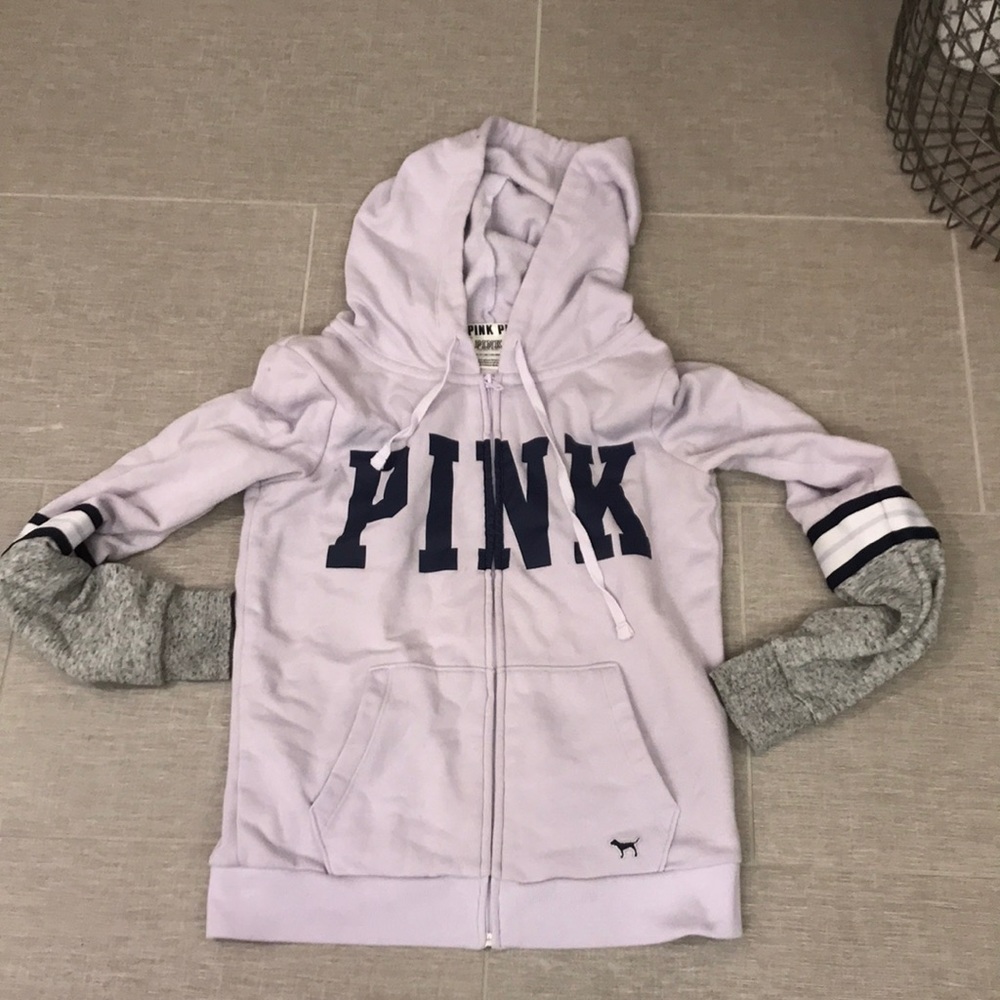 PINK Zipper Hoodie